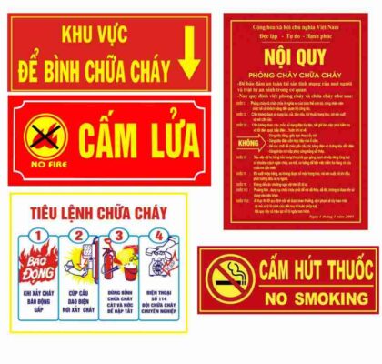 Tiêu lệnh phòng cháy chữa cháy